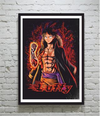 luffy poster korniza one piece